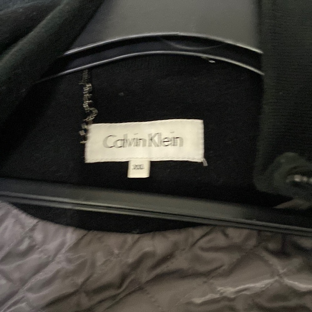 Calvin klein men’s full length wool jacket